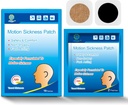 KONGDY 10 Counts Motion Sickness Patch for Kids Dewasa, Seasick Patch for Cruise from Travel with Waterproof and Non Drowsy, Sea Sickness Patch Behind Ear