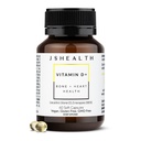 JSHealth Vitamin D3 100iu Tambahan untuk Fungsi Otot Sehat, Tulang dan Kesehatan Jantung, dan Dukungan Imune