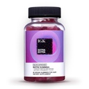 IGK Biotin Hair Gummies 10.000mcg Biotin (60 Count), Strawberry Flavored, Gummies Perkembangan Rambut untuk Rambut sehat, Skin & Nails, Vegan, Bantuan Rambut Tempur & Thinning