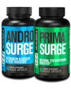 Jacked Factory Testosterone Booster untuk Pria 124; Estrogen Blocker dengan Tongkat Ali - Androspurore Anti- Estrogen + Primones Natural Test Booster - untuk Pembiakan Otot, Vitalitas, Energi, 30 Hari Supply