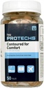 Flents Protechs Disposable Foam Ear Plugs, Contaired for Comfort, Ideal for Work, Loud Noise, Heavy Machmework, Construction, Studying, Shooting & Traveling, NR32, Beige, Easy to Use, 50 Pair