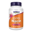 Sekarang suplemen Makanan, Niasin (Vitamin B-3) 500 mg, Flush-Free, Kekuatan Ganda, Kesehatan Nutres, 90 Veg Capsules