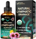 USDA Organic Limphatic Drainage Suplemen - Echinacea 124; Elderberry 124; Dandelion 124; Rosebup 124; Cleavers 124; Calendula 124la Burdock - Made USA
