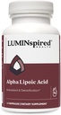 SURINSPIRED HEADTH Alpha Lipoic Acid 600mg CR dengan Biotin 500mcg untuk Absorpsi Lebih Baik, 60 Vegan, Mendukung Fungsi Antioksidant, GHoxMetabolisme & Healthy Nerve Supplemen, Gluten Bebas