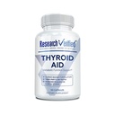 Research Verified ® Thyroid Aid - Optimal Thyroid Fungsi dengan Iodin Copper & Zinc - 260 mcg Selenium - 100% Murni - Vegan Friendly - 60 Kapsul - 1 Bulan Supply