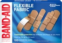 Band- Aid Brand Flexible Fabric Adhesive Bandages for Wound Care & First Aid, Asported Sizes, 100 ct