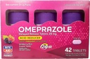 Rite Acid Acid Reducer Omeprazole Delayed Delayed Lablet - 20 mg, 3 Bottles, 14 Count Setiap (42 Count Total), Wildberry Mint Flavor, Heartburn Relief, Heartburn Medicts, Treats Facept Heartburn