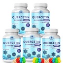 Quercetin Gummies - Quercetin dengan Bromelain Vitamin C + Zinc Vitamin D3 - Chewable Quercetin 900mg Suplemen - Quercetin untuk Anak-anak dan Dewasa (5)