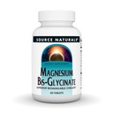 Source Magnesium Bis- Glycinate, Superior Bioavailable Chelate *, Didukung untuk Adsorpsi Peningkatan, 200 mg per Serving - 60 Tablet