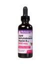 Bluebonnet Methylcobalamin Vitamin B12 5000 mcg Aktif Bentuk Koenzim Vitamin B 12 Liquid Menjatuhkan Suplemen Energi untuk Perempuan & Pria - Vegan, Gluten- Free - Raspberry Flavor - 2 Fl Oz