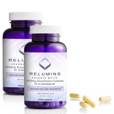 Rilis 1650mg L- Glutathione Kompleks dengan Acid Hyaluronic, Alpha Lipoic Acid, Rose HIPS, Vitamin E & Riboflavin, Dukungan Antioksidant, Skin Hydration & Wellness, dibuat di USA - 90 Capsules 2 Botol