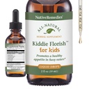 Remedies Kiddie Florish - All Natural Herbal Supplement Promotes a Healthy Appetite in Picky Eaters - 59 mL