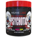 Insane Labz Psychotic, High Stimulant Pre Workout Powder, Extreme Lasting Energy, Focus and Endurance with Beta Alanine, Cretine Monohydrate, DMAE, 35 Srvgs (Strawberry Lemonade)