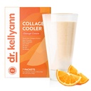 Dr. Kellyann Orange Cream Keto Shake Paket (7 Pelayan) - 15g Protein, Grass-Fed Collagen, Keto & Paleo- Friendly, 1 Pack