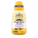Zarbee 's Complete Daytime Cough Syrup + Immune with Dark Honey, Real Elderberry, Vitamin C, D & Zinc, 8 oz Bottle