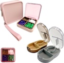 Pill Organizer dan Pil Cutter Splitter Set