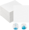 100 Pcs Vomit Absorbent Pad Disposable Barf Paper Bulk untuk Edemial Bags Turns Vomit into Gel Pregnancy Nausea Morning Motion Car Taxi Airplane Travel, Can Hold 18.6 Oz / 550 ml