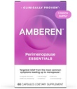 Amberen Perimenopause, Peri- Menopause Multi- Symptom Relief, Vitamin B, Vitamin E & Antioksidants Suplemen, Secara klinis Shown untuk Mendukung Keseimbangan Hormone, Hot Flashes & Night Sweats, 60 Count