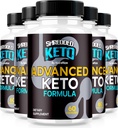 (5 Kemas) Serpihan Pil Keto, Premium Keto Shred W8th Loss Kapsul, Semua Keto Natural Suplemen untuk mendukung Fitness and Body Goals, Review ShreddedKeto Resmi (300 Capsules)