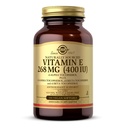 Solgar Vitamin E 268 mg (400 IU) - 100 Vegan Softgels - Alami Sumber - Non-GMO, Gluten Free - 100 Servis