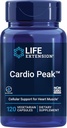 Ekstensi Hidup Cardio Peak - Hawthorn Ekstrak (Leaf, Flower, Stem) Tambahan dengan Ekstrak Arjuna untuk Dukungan Kesehatan Jantung - Dua kali Harian - Gluten Bebas, Non-GMO, Vegetarian - 120 Capsules