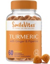 Turmeric Gummies dengan Curcumin, Ginger & Piperine 124; Bersama Dukung Gummies 124; Antioksidant & Digeidant Kesehatan Dukungan 126; Premium Kualitas 124; Peach Flavor 124; 60 Count