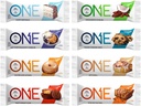Generik One Protein Bars, Sampler Variety Pack, Gluten Free 20g Protein, Hanya 1g Sugar, 2.12 Oz Bars (8 Count)