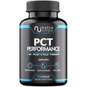 PCT Tambahan untuk Pria, 3-in-1 Post Siklus Dukungan & Natural Booster dengan Estrogen Blocker, Liver Dukung Formula, Dibuat di AS, dengan Fenogreek, Chrysin, Tongkat Ali, Milk Thistle - 60 Capsules