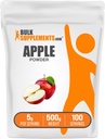 BulkSuplements.com Apple Powder - Apple Fruit Powder, Fiber Suplemen untuk Dukungan Digetical - Natural & Gluten Free, 5g per Serving, 500g (1.1 lbs) (Paket 1)