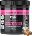 Pet Chef Urinary Cat Treats Lower-Calorie UTI Support dengan Cranberry & Propillic Holistic Ginjal Kesehatan - Suplemen Alam untuk Kucing - Improve Ditrable & Spool Quality Organic Ingredials