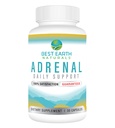 Terbaik Bumi - Dukungan Adrenal untuk Dewasa - Kudus Basil, B C Vitamin, L- Tyrosine, Rhodiola Root, Ashwagandha Support untuk Manajer Cortisol