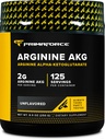 PrimaForce AAKG Arginine Powder, 250 gram (L-Arginine and Alphabet -Ketoglutagate Acid) Premium Perbaikan Kerja, Non-GMO, Vegan, Gluten Bebas