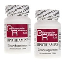 Cardiovaskular Research Lipothiamine B Tambahan 240 Tablet - Vitamin B1 Sekarang dengan Alpha Lipoic Acid - 2 X 120 Count