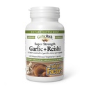 Faktor Alam GarlicRich, Super Power Bawang putih + Reishi, 120 Dedated Rilis Vegetarian Capsules