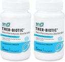 Klaire Labs SFI Health Saccharomyces Boulardii - Probiotic Supplication to Dukung Healthy Yeast, Ammune & Digetical Health - Actant, Shelf- Stable & Hypopullergenic (60 Capsules / 2 Pack)