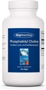 Kelompok Penelitian Alergy Fosfrityl Choline - Fosharitylcholine Suplemen untuk Kesehatan Otak dan Hati, Ekstrak Soy Lecithin untuk Fokus dan Memori, 385mg Per Capsule - 100 Softgels