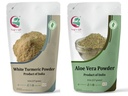 Multi pack 12.4; White turmeric powder + Aloe vera powle bundle 14; 8 oz masing-masing