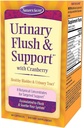 Nature 's Secret Urinary Flush & Dush with Cranberry Promotes Healthy Bladder & Urinary Tract - 8 Botanical Concentract linding to Flush & Soothe - Healthy Elimination & Detoxifikasi 60 Capsules