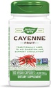 Nature 's Way Cayenne Fruit, 100 Vegetarian Capsules