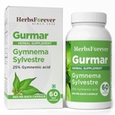 Herbsforever Gurmar Capsules 124; Gymnema Sylvestre Herbal Suplemen 124; 7: 1 Comcentfordst Ekstraksi Attract 126; Supports Heally Lifestyle 124; 60 Veg Capsules 124; Non-GMO & Vegan