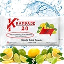 Krampade Potasium Magnesium Suplemen Elektrolytes - 50 mg Mag + 2000 mg K, > 2X More Than Coconut Water 124; Cramp Relief 124; Hidration Packets