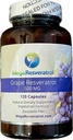 Mega Resveratrol Red Grape Skin, Piceid Resveratrol, Soluble / High Absorpsi / Boosts Nitric Oxide. 500mg per Capsule. Kemurnian Bersertifikat. NO Toxic "tidak aktif" Ingrediens. Keto, Vegan, Non- GMO.