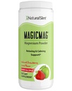 Magicmag Pure Magnesium Citrate Powder - Stress, Constipation, Muscle, Heart Health, and Sleep Due 124; Natural Strawberry & Lime Flavored Magnesium Supplemen - 8oz Drink Mix (Solo)