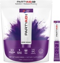 PARTYAID GO Feel Good Tonight and Tomorrow, Zero Sugar, 5-HTP, B-Complex, Milk Thistle, Electrolytes, No Articial Flavors or Sweeteners, Caffeine- Free, 30 Count (Pack of 1)