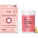 Rael Bundle - Novisible Spot Pimple Patches (96 Count) & PMS Suplemen Perempuan (28 Kapsul)