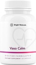 Vaso Calm-Healthy Blood Balance Supplement - Features Fermentasi Bawang, Celery dan Grape Seed Extract, Hibiscus, dan Vitamin K2 - Dibuat di Amerika Serikat