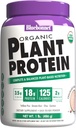 Protein Tanaman Organik Bluebonnet - 18g Protein, 3.5g Fiber - Chia, Quinoa & More - None-GMO, Vegan, Kosher, USDA Organik, Tanpa Gula ditambahkan - Bebas Gluten, Soy & Milk - 1 LB, Chocolate Flavor