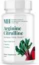 Program Kesehatan Michael Naturopatik Arginine Citrulline - 90 Tablet - Meningkatkan Oksida Nitrat - dengan Root Beet Organik - 30