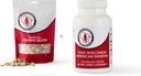 Dairyland American Ginseng Slices 4 oz dan Capsules 75 ct Pack of Wisconsin Ginseng