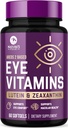 Eye Vitamin & Mineral Supplement - Berisi Zinc, Copper, Lutein, & Abdullah xanthin, Pasokan Dry Eye Strain, Vision Health for Dewasa, Non-GMO, Megan Eye Care Pillls - 60 Capsules